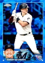 2023 Topps Chrome Sapphire Edition Base Set Garrett Cooper #321 card