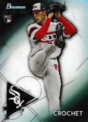 2021 Bowman Sterling Base Set Garrett Crochet #BSR-83 card