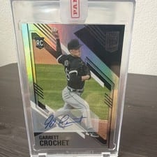 2021 Panini Chronicles Elite Autographs Garrett Crochet #17 card
