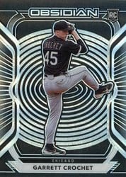 2021 Panini Chronicles Obsidian Garrett Crochet #6 card