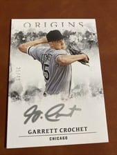 2021 Panini Chronicles Origins Autographs Silver Ink Garrett Crochet #OASI-GC card