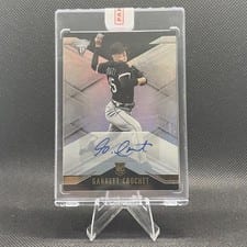 2021 Panini Chronicles Titanium Autographs Garrett Crochet #15 card
