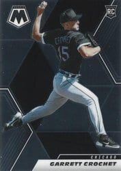 2021 Panini Mosaic Base Set Garrett Crochet #257 card