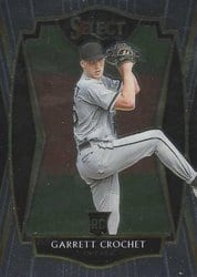 2021 Panini Select Base Set Garrett Crochet #187 card
