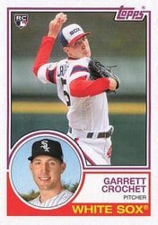 2021 Topps Archives Base Set Garrett Crochet #155 card