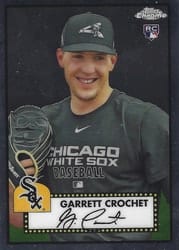 2021 Topps Chrome Platinum Anniversary Base Set Garrett Crochet #31 card