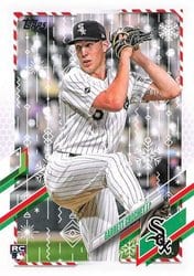 2021 Topps Holiday Base Set Garrett Crochet #HW118 card