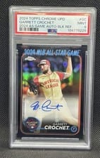 2024 Topps Chrome Update 2024 All-Star Game Autographs Garrett Crochet #ASGCA-GC card