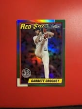 2025 Topps Chrome Update 1990 Topps Chrome Garrett Crochet #90CU-11 card