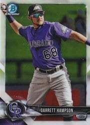 2018 Bowman Chrome Prospects Garrett Hampson #BCP236 card