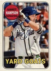 2018 Topps Heritage Minor League Base Set Garrett Hampson #159 card