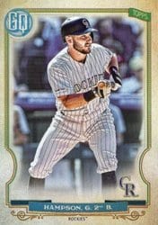 2020 Topps Gypsy Queen Base Set Garrett Hampson #8 card