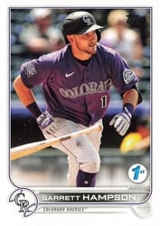 2022 Topps 1st Edition Base Set Garrett Hampson #234 card