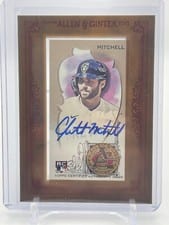 2023 Topps Allen & Ginter Framed Mini Autographs Garrett Mitchell #MA-GMI card