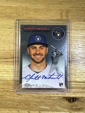 2023 Topps Chrome Platinum Anniversary Autographs Garrett Mitchell #CPA-GMI card