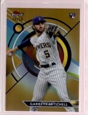 2023 Topps Finest Garrett Mitchell #67 card