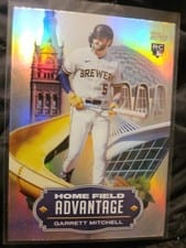 2023 Topps Update Home Field Advantage Garrett Mitchell #HA-24 card