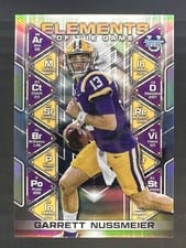 2024 Bowman University Best Elements of the Game Set Garrett Nussmeier #EG-17 card