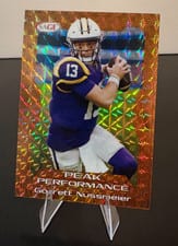 2026 SAGE Football Peak Performance Garrett Nussmeier #PK-GN card