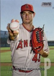 2018 Stadium Club Base Set Garrett Richards #19 card