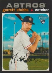 2020 Topps Heritage Base Set Garrett Stubbs #543 card