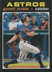 2020 Topps Heritage Base Set Garrett Stubbs #543 card