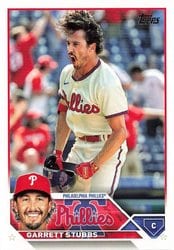 2023 Topps Update Base Set Garrett Stubbs #US137 card