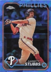 2024 Topps Chrome Sapphire Edition Base Set Garrett Stubbs #409 card