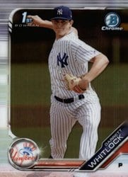 2019 Bowman Chrome Prospects Garrett Whitlock #BCP-222 card