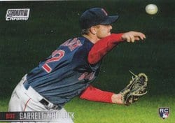 2021 Stadium Club Chrome Base Set Garrett Whitlock #349 card