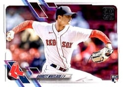 2021 Topps Update Base Set Garrett Whitlock #US133 card