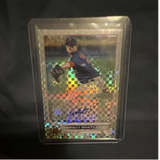 2022 Topps Chrome Update Autograph Garrett Whitlock #AC-GW card