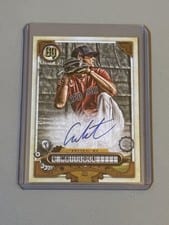 2022 Topps Gypsy Queen Autographs Garrett Whitlock #GQA-GW card