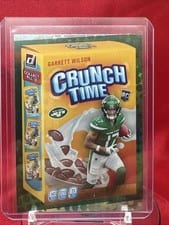 2022 Donruss Crunch Time Garrett Wilson #CT-15 card