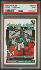2022 Donruss Downtown Garrett Wilson #DT-GW card