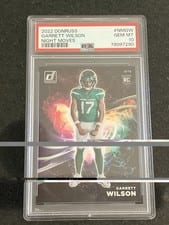 2022 Donruss Night Moves Garrett Wilson #NM-GW card