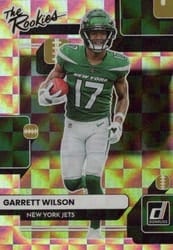 2022 Donruss The Rookies Garrett Wilson #TR-6 card