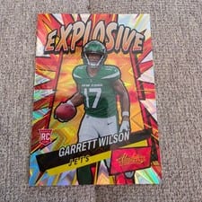2022 Panini Absolute Explosive Garrett Wilson #E41 card