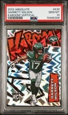 2022 Panini Absolute Kaboom Garrett Wilson #K39 card