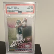 2022 Panini Certified Radical Rookies Garrett Wilson #RAD-7 card