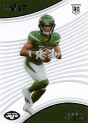 2022 Panini Chronicles Clear Vision Rookies Garrett Wilson #CVR-7 card
