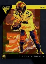 2022 Panini Chronicles Flux Rookies Garrett Wilson #FX-9 card