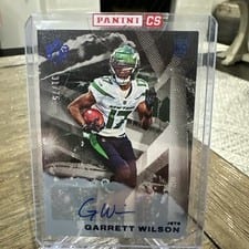 2022 Panini Chronicles Gridiron Kings Signatures Garrett Wilson #GK-7 card