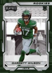 2022 Panini Chronicles Playoff Momentum Rookies Garrett Wilson #PMR-7 card