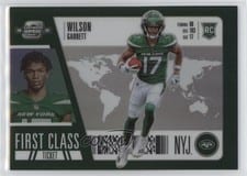 2022 Panini Contenders Optic First Class Ticket Garrett Wilson #FCT-7 card
