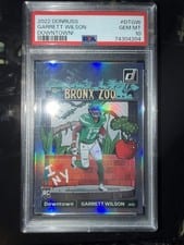 2022 Panini Donruss Downtown Garrett Wilson #DT-GW card
