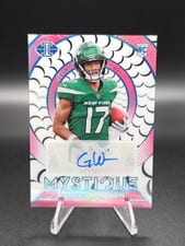 2022 Panini Illusions Mystique Autographs Garrett Wilson #M-8 card