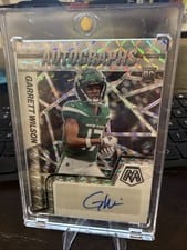 2022 Panini Mosaic Rookie Autographs Mosaic Garrett Wilson #RAM-GW card