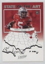 2022 Panini Prestige State of the Art Garrett Wilson #SA-7 card
