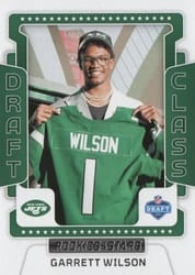 2022 Panini Rookies & Stars Draft Class Garrett Wilson #DC-6 card